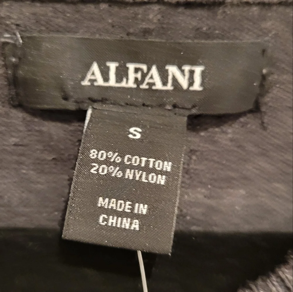 NEW Alfani Men's Gray Lightweight Cotton V Neck Pullover Sweater Lightweight Sm